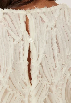 Object Collectors Item Yksiväriset Puserot Ja Paidat|Tunikat Ja Puserot*Objlucie L/S RE O-NECK TOP