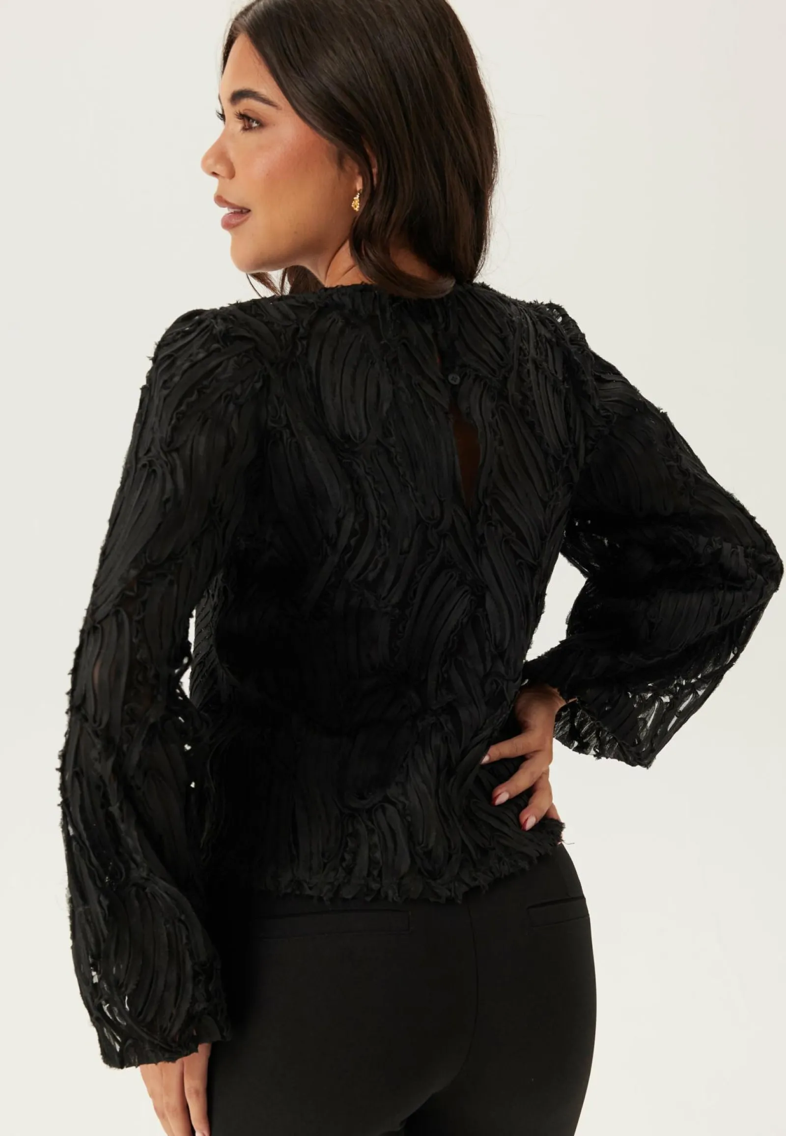 Object Collectors Item Pitkähihaiset Topit|Rennot Topit*Objlucie L/S RE O-NECK TOP