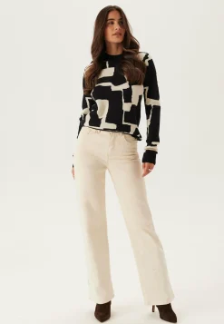 Object Collectors Item Neulepuserot|Neulotut Neulepuserot*Objray L/S KNIT PULLOVER