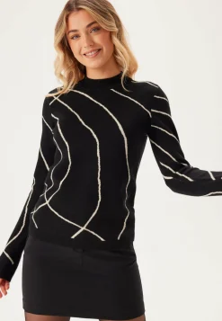 Object Collectors Item Neulepuserot|Neulotut Neulepuserot*Objray L/S KNIT PULLOVER