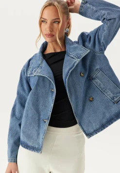 Object Collectors Item Kevättakit|Takit*Objtilla Gro L/S LO DENIM JACKET