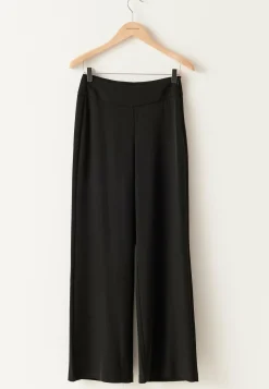 BUBBLEROOM Leveälahkeiset Housut|Korkeavyötäröiset Housut*Odelle Wide High Waist Pants