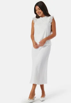 Pieces Pitsitopit|Juhlatopit*Olline SL Lace Top