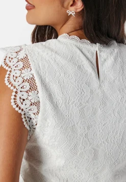 Pieces Pitsitopit|Juhlatopit*Olline SL Lace Top