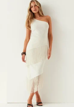 BUBBLEROOM Juhlatopit*One Shoulder Fringe Top