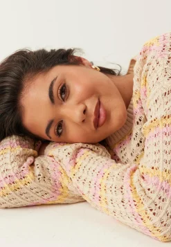 ONLY Raidalliset Neuleet|Neuletopit*Onlasa Ls O-neck Knt