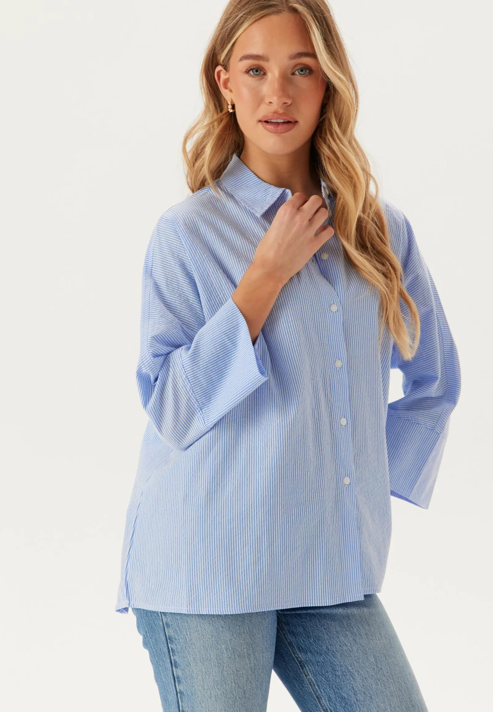 ONLY Ruutu- Ja Raidalliset Puserot Ja Paidat|Paidat*Onlaugusta Shirt