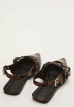 ONLY Matalat Kengät|Avokkaat Avokantakaremillä*Onlaura-7 Pu Hardware Slingback