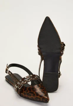 ONLY Matalat Kengät|Avokkaat Avokantakaremillä*Onlaura-7 Pu Hardware Slingback