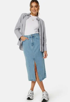 ONLY Farkkuhameet|Farkkuhame*Onlbianca Midi Skirt Denim