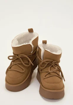 ONLY Saappaat|Talvikengät*Onlfan Felicia Lace Teddy Plat