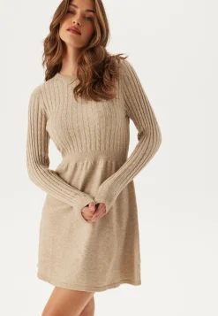 ONLY Pitkähihaiset Mekot|Minimekot*Onlfia Ls Cable Dress Nca Knt