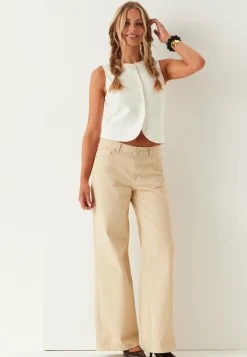 ONLY Rennot Topit*Onlgoa S/L LINEN BL WAISTCOAT