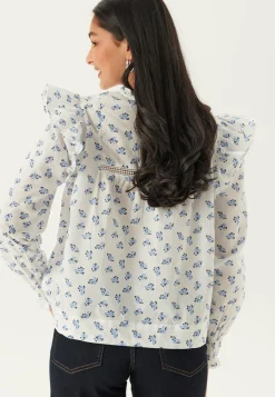 ONLY Tunikat Ja Puserot|Rennot Puserot Ja Paidat*Onlidris Ls Frill Tape Top