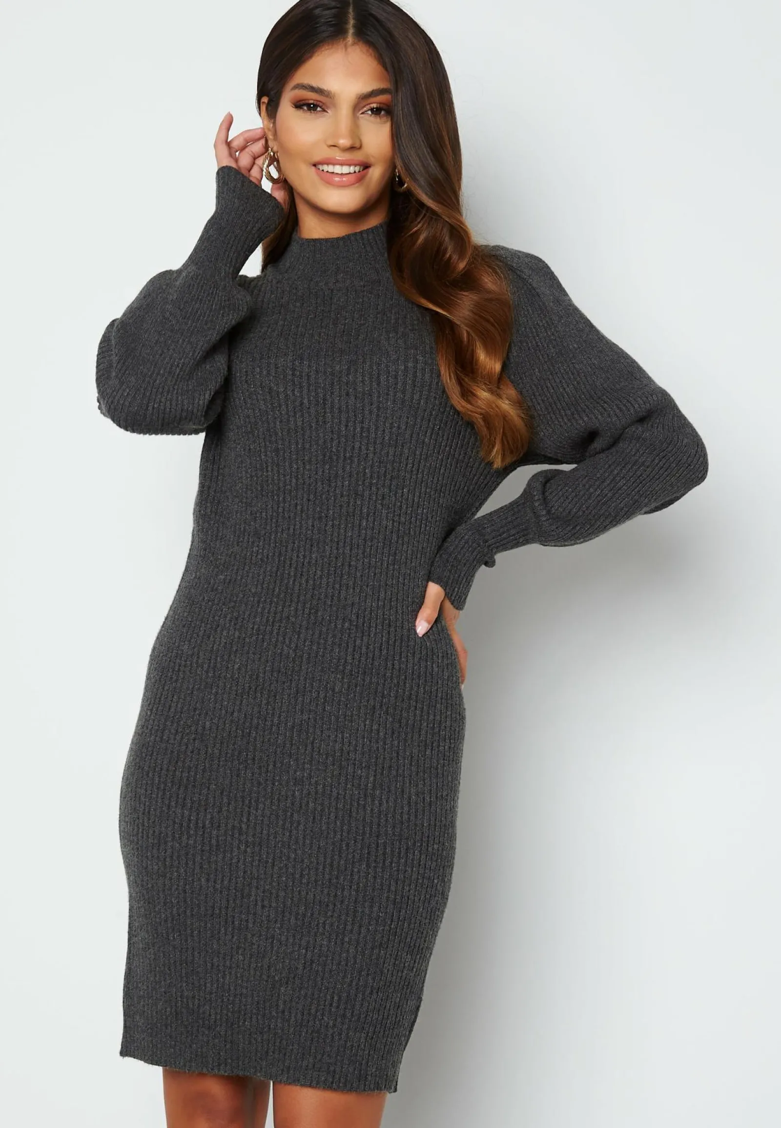ONLY Ribatut Mekot|Pitkähihaiset Mekot*Onlkatia L/S Dress Knit
