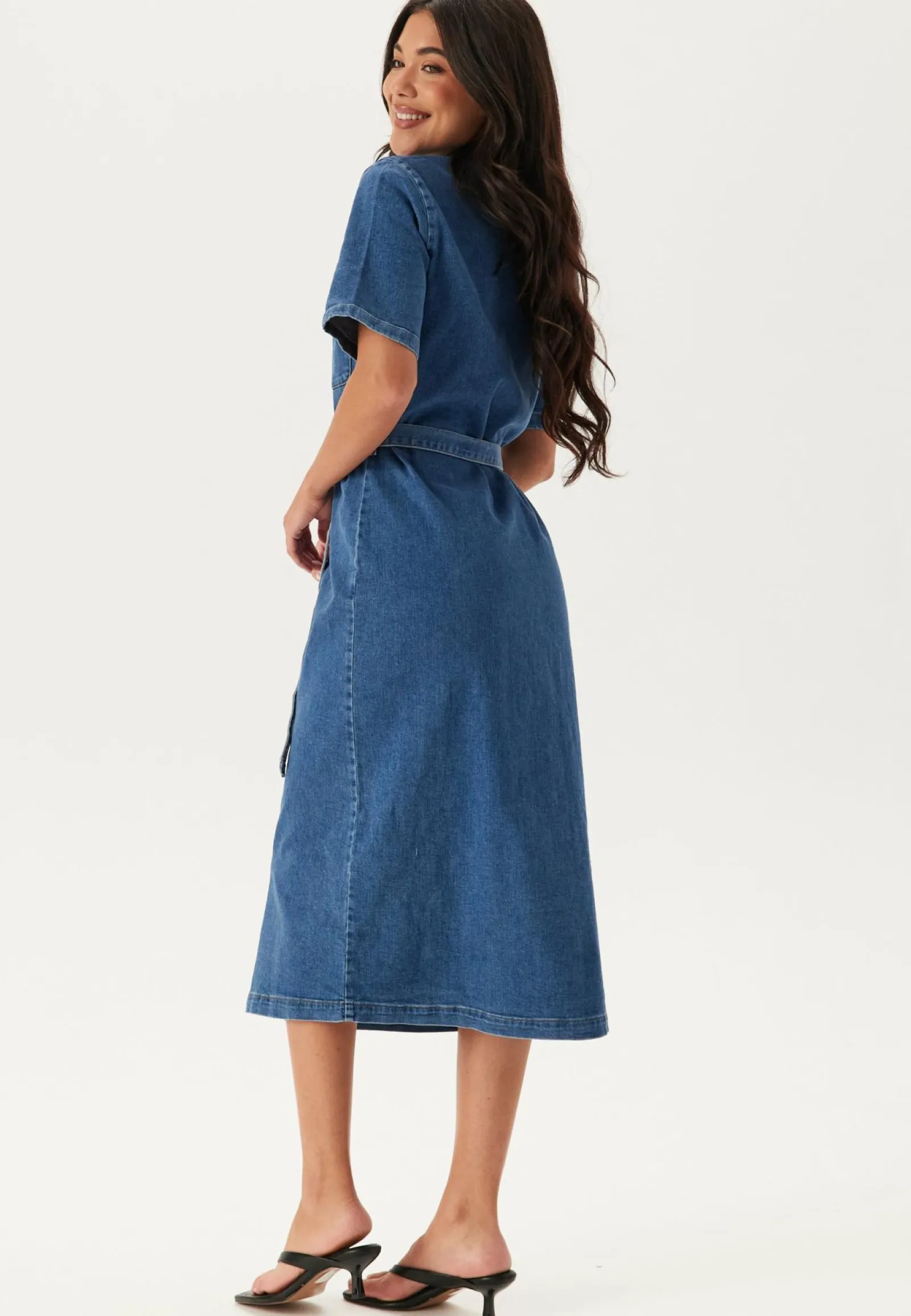 ONLY Farkkumekko|Paitamekot*Onllana Ss Long Dress Dnm