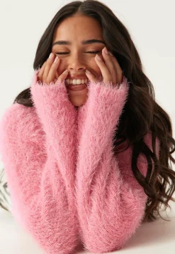 ONLY Neulepuserot|Neulotut Neulepuserot*Onllulu Ls Rib Highneck Cc Knt