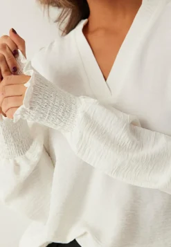 ONLY Yksiväriset Puserot Ja Paidat|Tunikat Ja Puserot*Onlmette V-Neck Smock Top