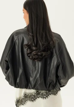 Pieces Kevättakit|Bomber-Takit*Onlsaramy Faux Leather Bomber