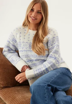 ONLY Neulepuserot|Neulotut Neulepuserot*Onlxmas Nordic Ls O-neck Knt