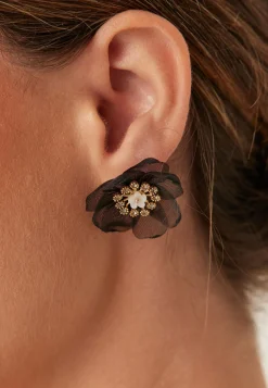 LILY AND ROSE Korvakorut*Organza Botanical Earrings