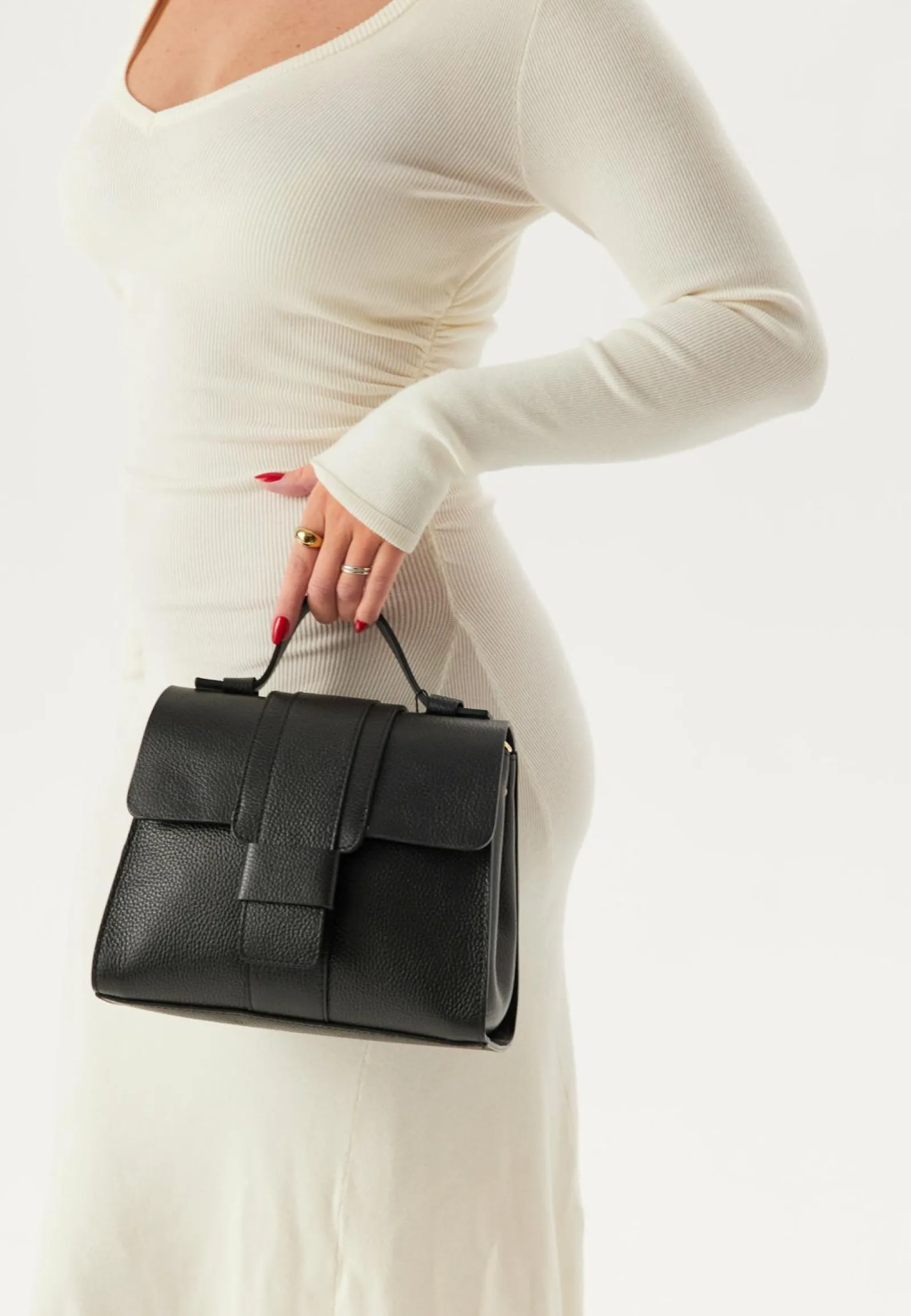 Latalia Aidon Nahan Laukut|Olkalaukut*Parma Leather Handbag