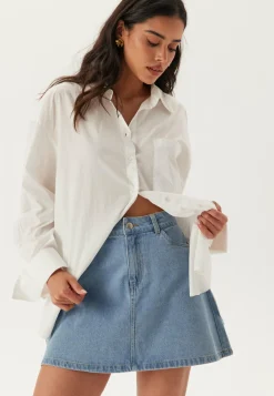 Pieces Farkkuhameet|Farkkuhame*Pcabbi Mw A-shape Skirt