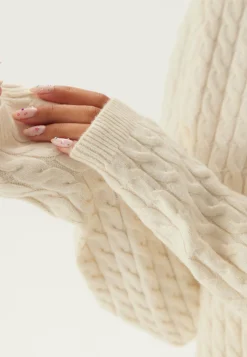 Pieces Juhlavat Neuleet|Neulepuserot*Pcfia Ls Cable Knit