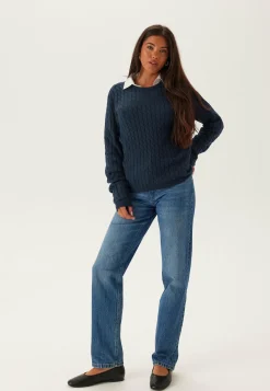 Pieces Juhlavat Neuleet|Neulepuserot*Pcfia Ls Cable Knit