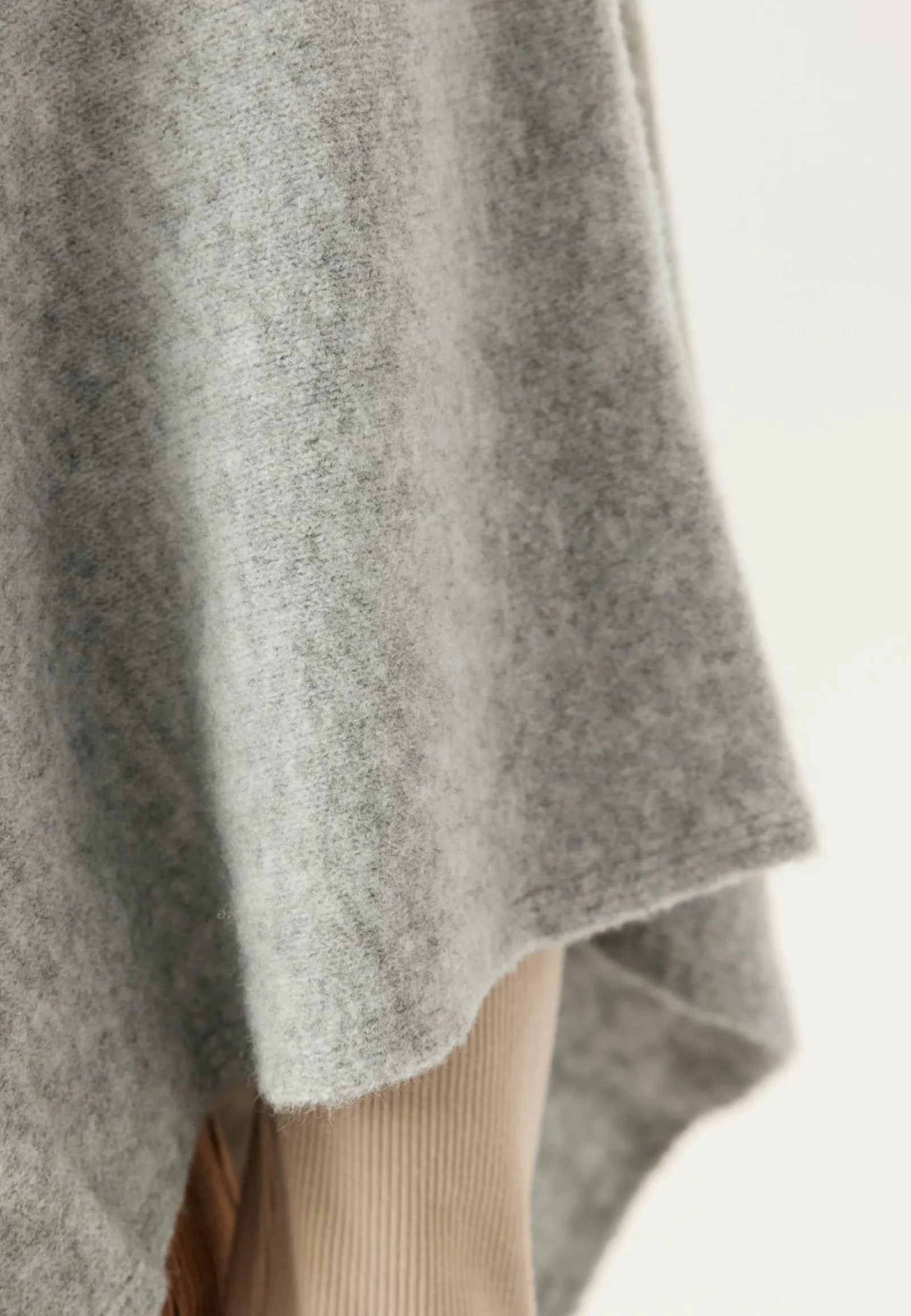 Pieces Ponchot*Pcfortuna High Neck Poncho