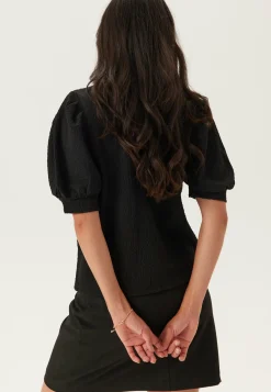 Pieces Juhlatopit*Pcjamal 2/4 HIGH NECK TOP HIGH