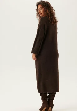 Pieces Midimekot|Neulotut Mekot*Pcjenna Ls Cable Knit Midi Dre