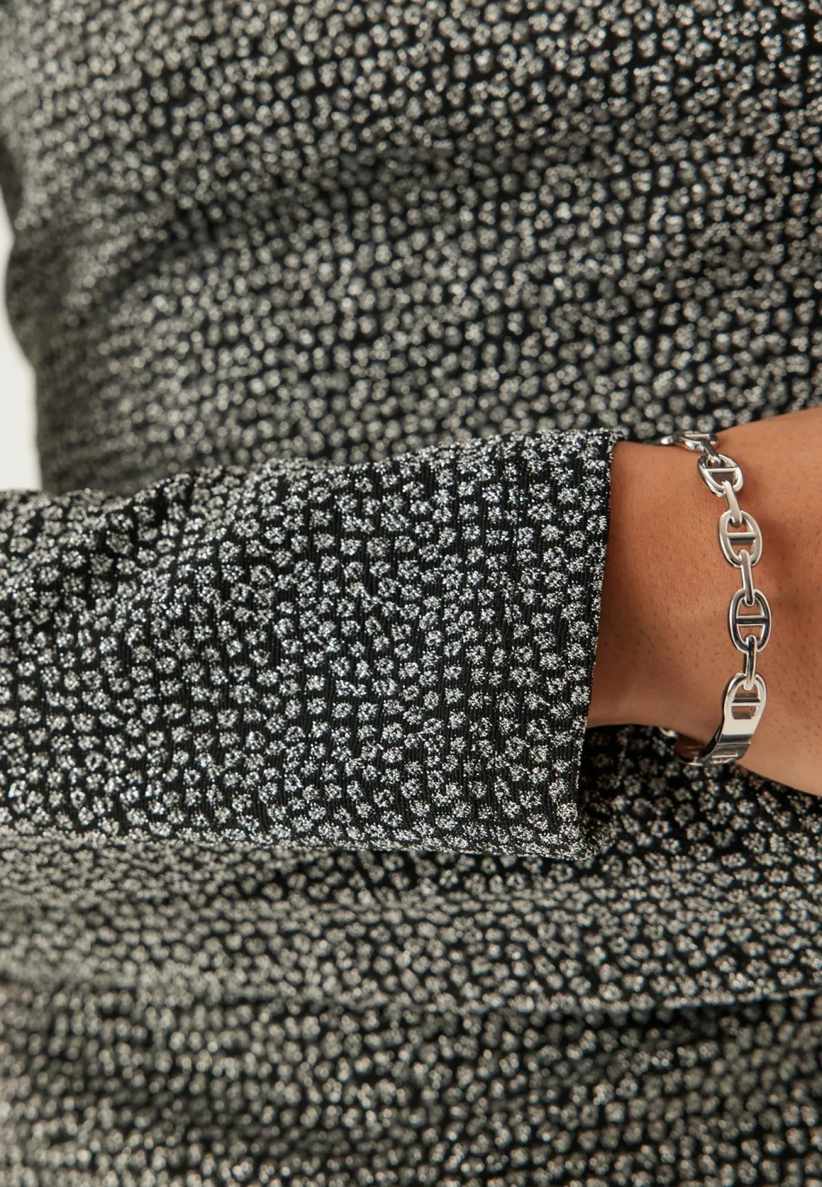 Pieces Glittertopit|Pitkähihaiset Topit*Pcjina Ls Boatneck Top Jrs