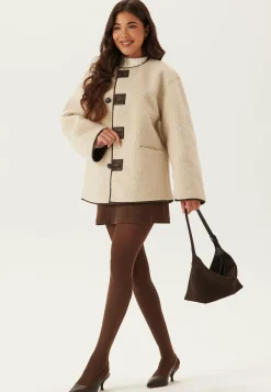 Pieces Teddytakit|Syystakit*Pcjulie Reversible Teddy Coat