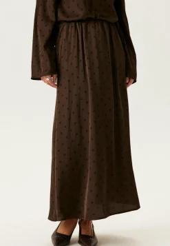 Pieces Satiinihameet|Midihameet*Pcjytta Hw Ankle Satin Skirt