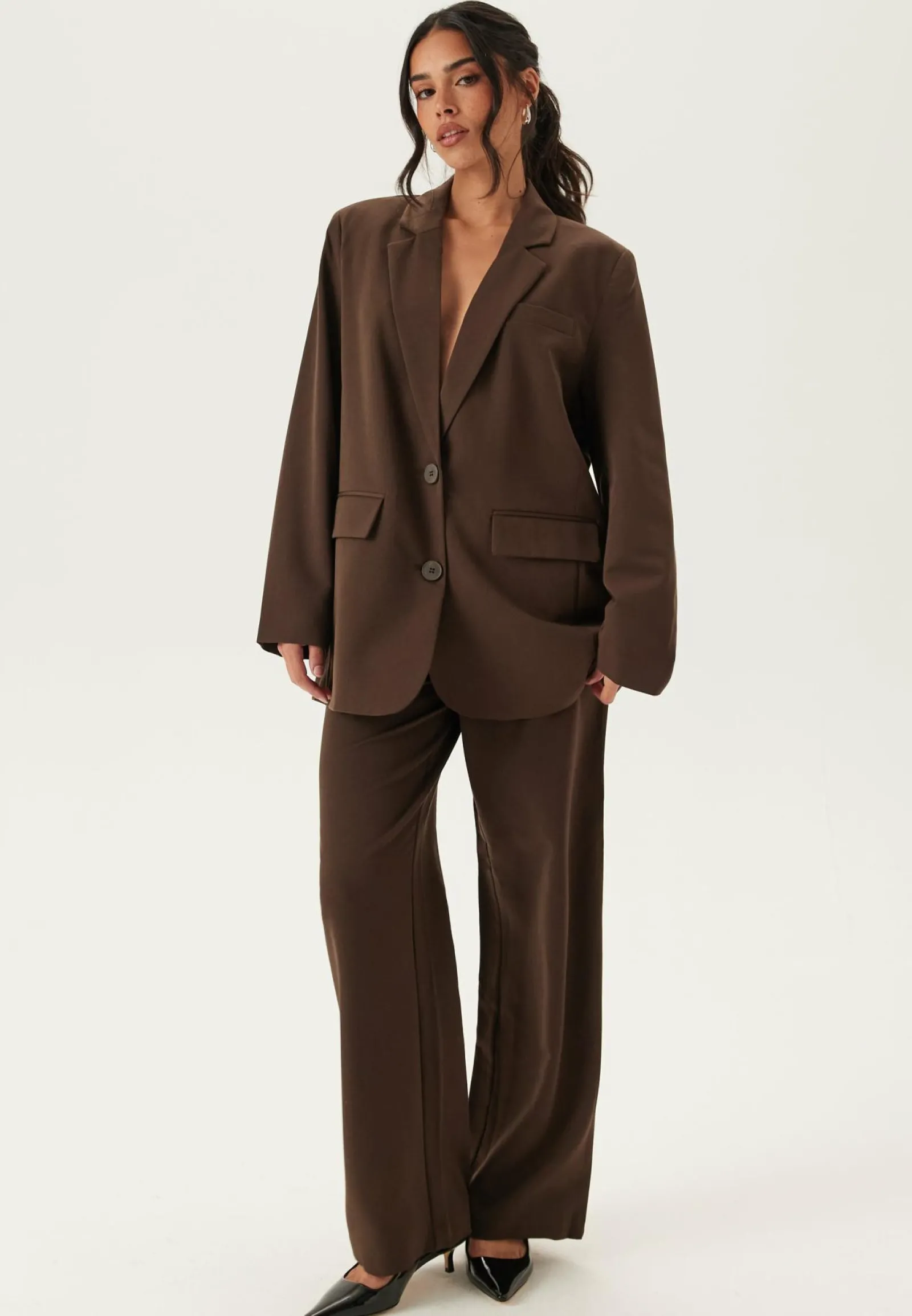 Pieces Puvut|Ylisuurikokoiset Bleiserit*Pckamil Ls Loose Blazer