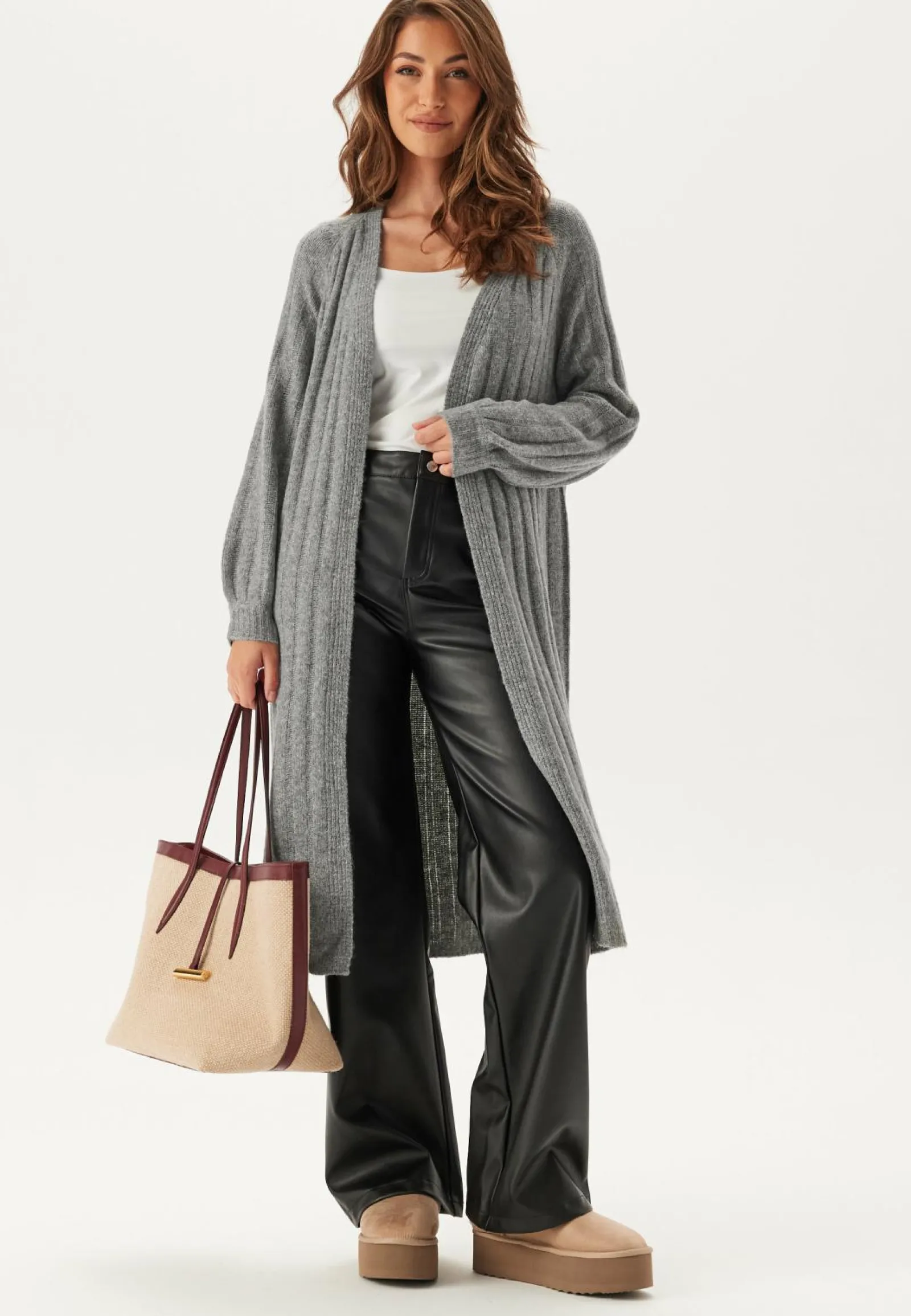 Pieces Neuletakit Ja Neuleet|Neuletakit*Pcmaggy Ls Long Knit Cardigan