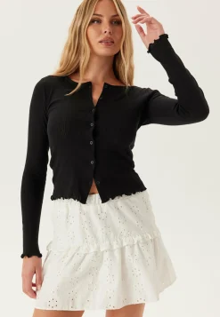 Pieces Neuletopit|Neuletopit*Pcmarie Ls Poin Cardigan