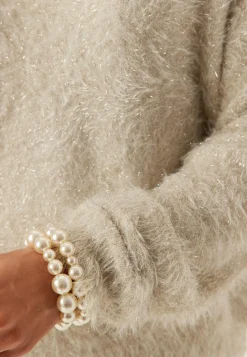 Pieces Neulepuserot|Neulotut Neulepuserot*Pcmie Ls O-neck Knit