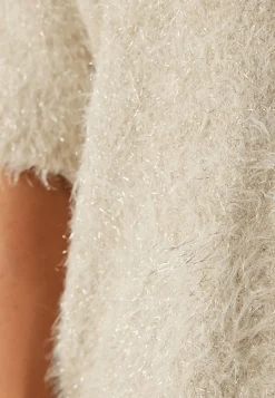 Pieces Glittertopit|Neuletopit*Pcmie Ss O-neck Knit