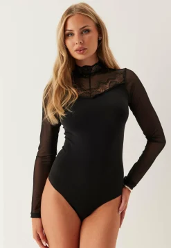 Pieces Pitkähihaiset Topit|Perustopit*Pcnaya Ls Bodystocking