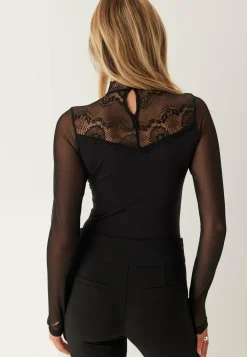 Pieces Pitkähihaiset Topit|Perustopit*Pcnaya Ls Bodystocking