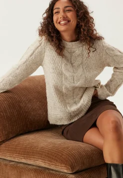 Pieces Neulepuserot|Neulotut Neulepuserot*Pcnina Ls O-neck Knit