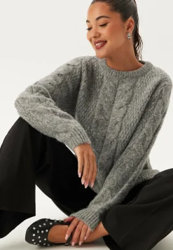 Pieces Neulepuserot|Neulotut Neulepuserot*Pcnina Ls O-neck Knit