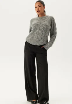 Pieces Neulepuserot|Neulotut Neulepuserot*Pcnina Ls O-neck Knit