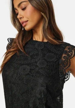 Pieces Pitsitopit*Pcolline SL Lace Top