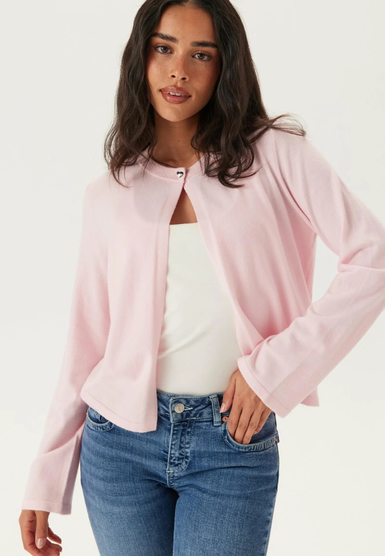 Pieces Neuletakit Ja Neuleet|Neuletopit*Pcorina Ls O-neck Knit Cardigan