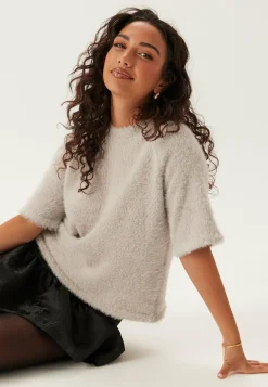 Pieces Neuletopit|Neuletopit*Pcovy Ss O-neck Knit