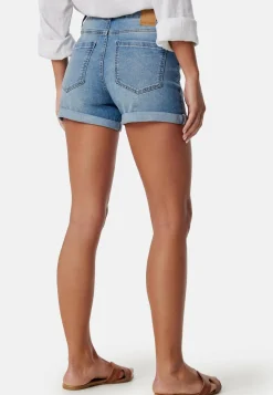 Pieces Rennot Shortsit|Farkkushortsit*Pcpeggy MW Shorts