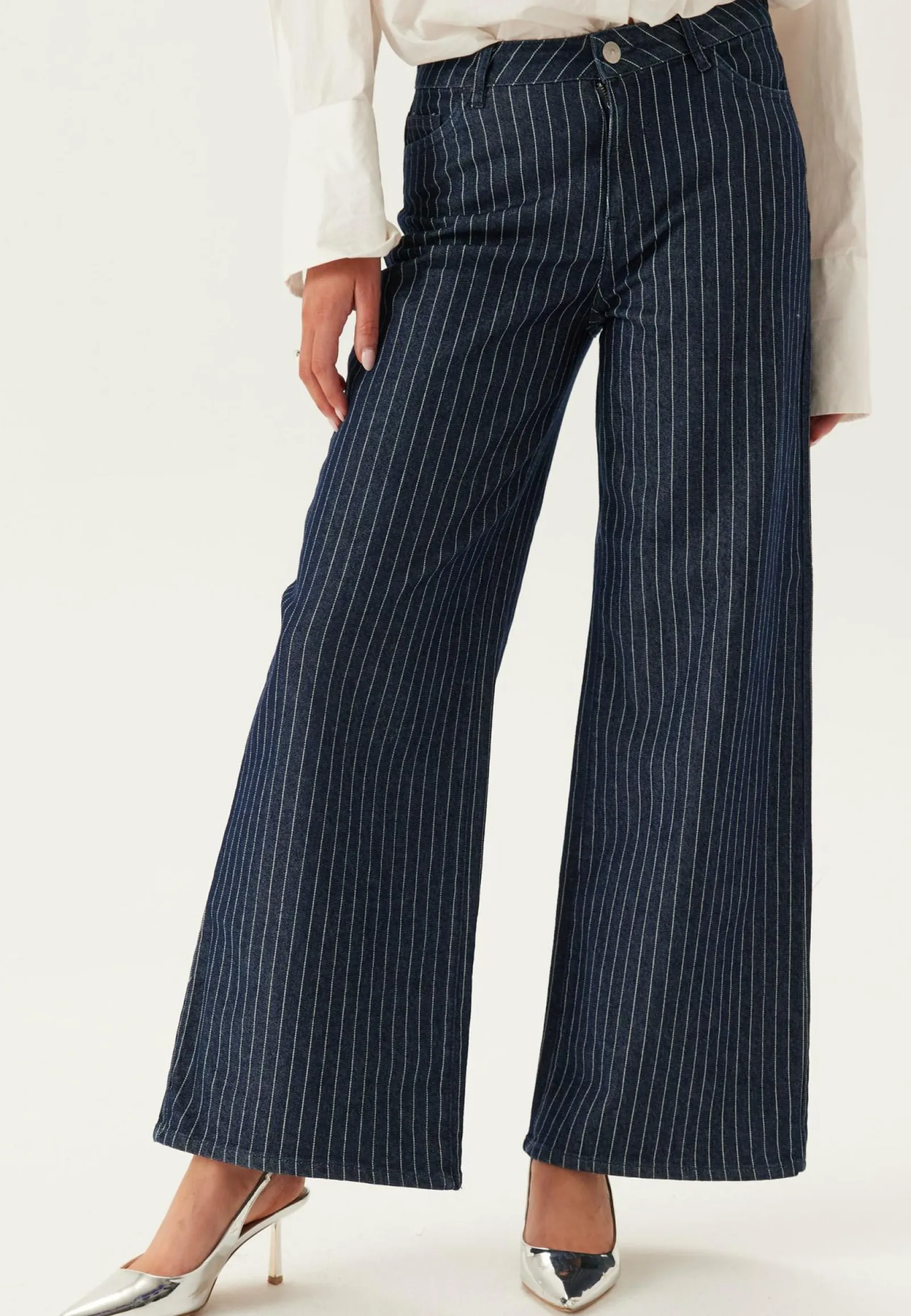 Pieces Farkut|Leveälahkeiset Farkut*Pcrose Mw Wide Denim Jeans